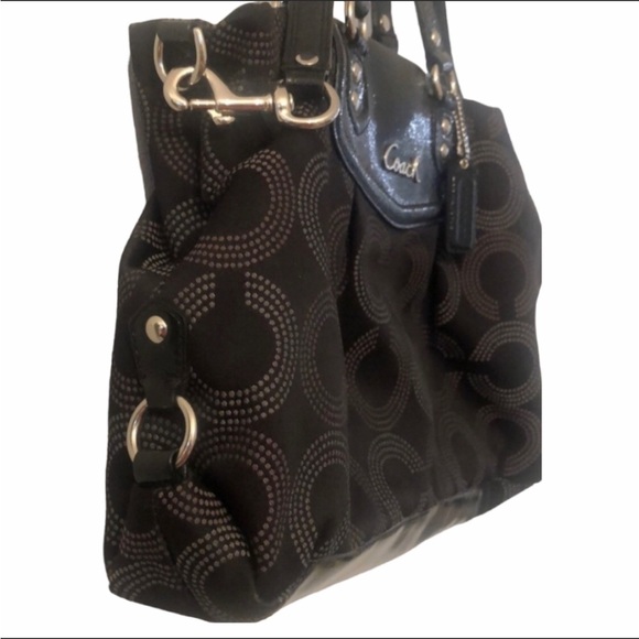 NWOT COACH Purse Satchel W/ 2 Arm Straps & 1 Shoulder Reinforced For Versatility - Picture 2 of 12